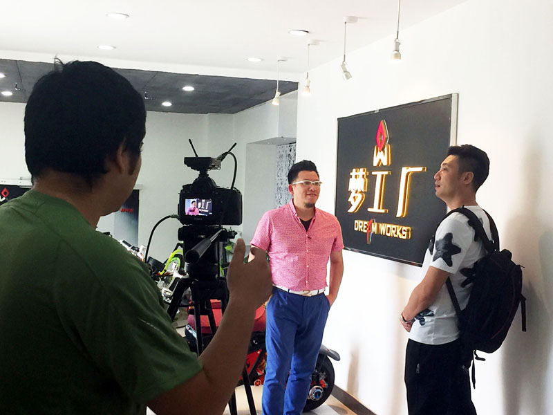 台州电视台再次对公司创始人进行采访！